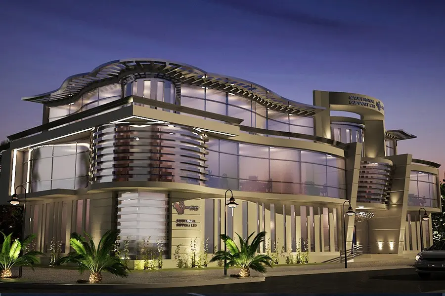Saudi Naval Support — Administrative Building — published portfolio image